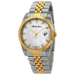 Mathey-Tissot Mathey II Quartz Crystal Mother of Pearl Dial Men's Watch