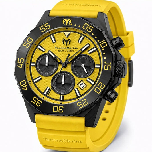TechnoMarine Mare Vivo Men's Watch - 44mm, Light Orange