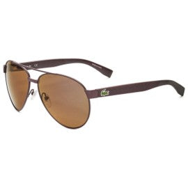 Lacoste Unisex Red Aviator Sunglasses