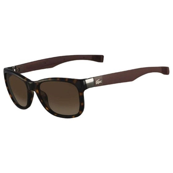 LACOSTE UNISEX BROWN SQUARE SUNGLASSES