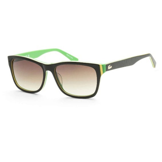 Lacoste Unisex Green Square Sunglasses