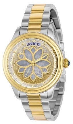 Invicta Wildflower Women's Watch w/ Mother of Pearl Dial - 35mm, Steel, Gold