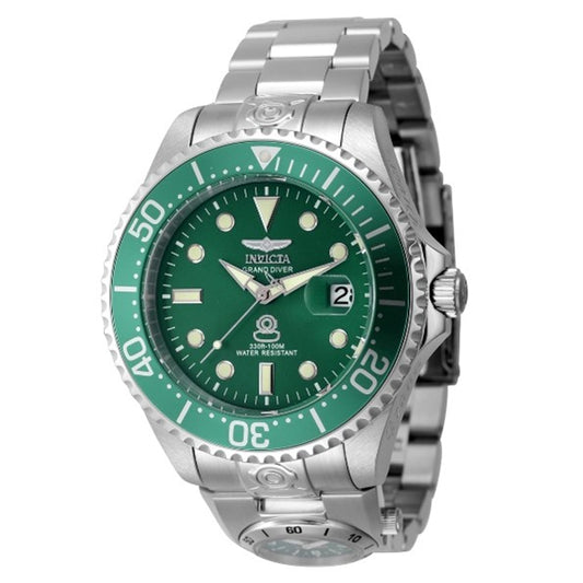 Invicta Dual Time Grand Diver Automatic Men's Watch - 47mm, Steel
