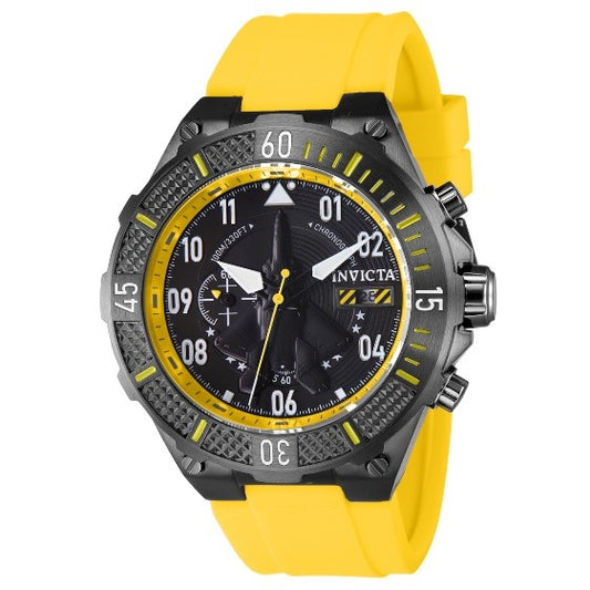 Invicta Aviator Men's Watch - 50mm, Yellow