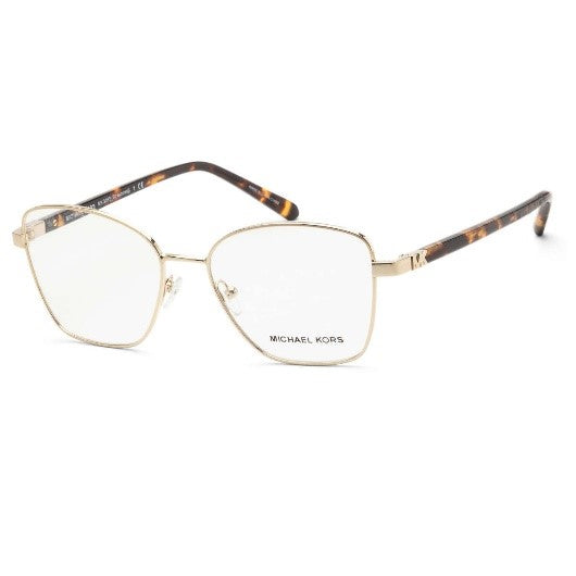 MICHAEL KORS WOMEN'S GOLD SQUARE OPTICALS