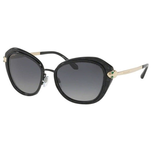 BULGARI WOMEN'S BLACK SUNGLASSES