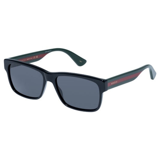 Gucci Grey Square Men's Sunglasses