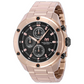 TechnoMarine Oceanico Quartz Black Dial Men's Watch 44mm