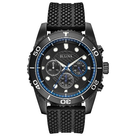Bulova Sport Quartz Black Dial Men's Watch