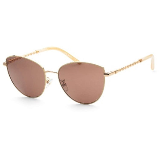 TORY BURCH WOMEN'S GOLD CAT-EYE SUNGLASSES