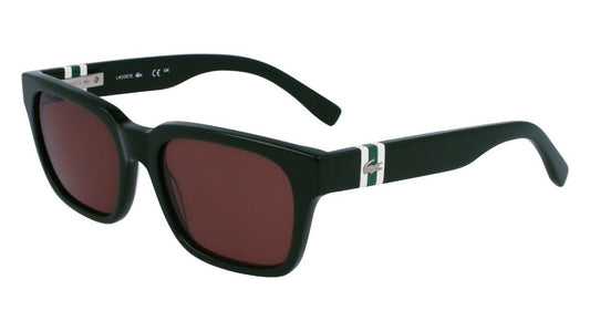 Lacoste Brown Square Men's Sunglasses