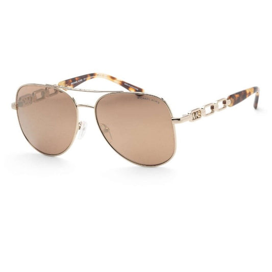 Michael Kors Women's Gold Aviator Sunglasses