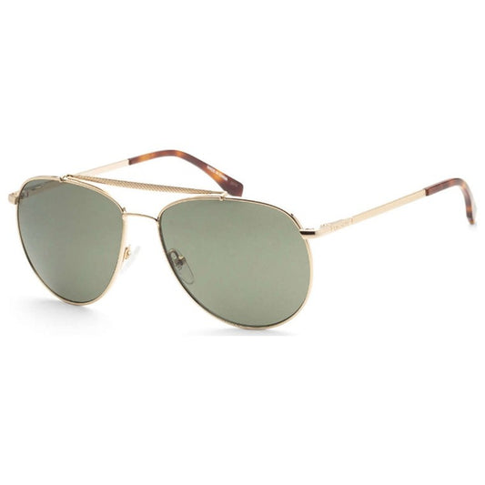 Lacoste Men's Gold Aviator Sunglasses