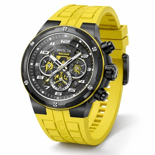 Invicta S1 Rally Stage Grid Men's Watch - 49mm, Yellow