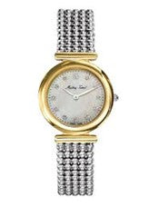 Mathey-Tissot Allure Crystal White Dial Ladies Watch