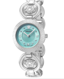 Versace Greca Jewel Quartz Turquoise Dial Women's Watch