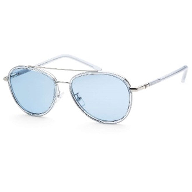 TORY BURCH WOMEN'S BLUE AVIATOR SUNGLASSES