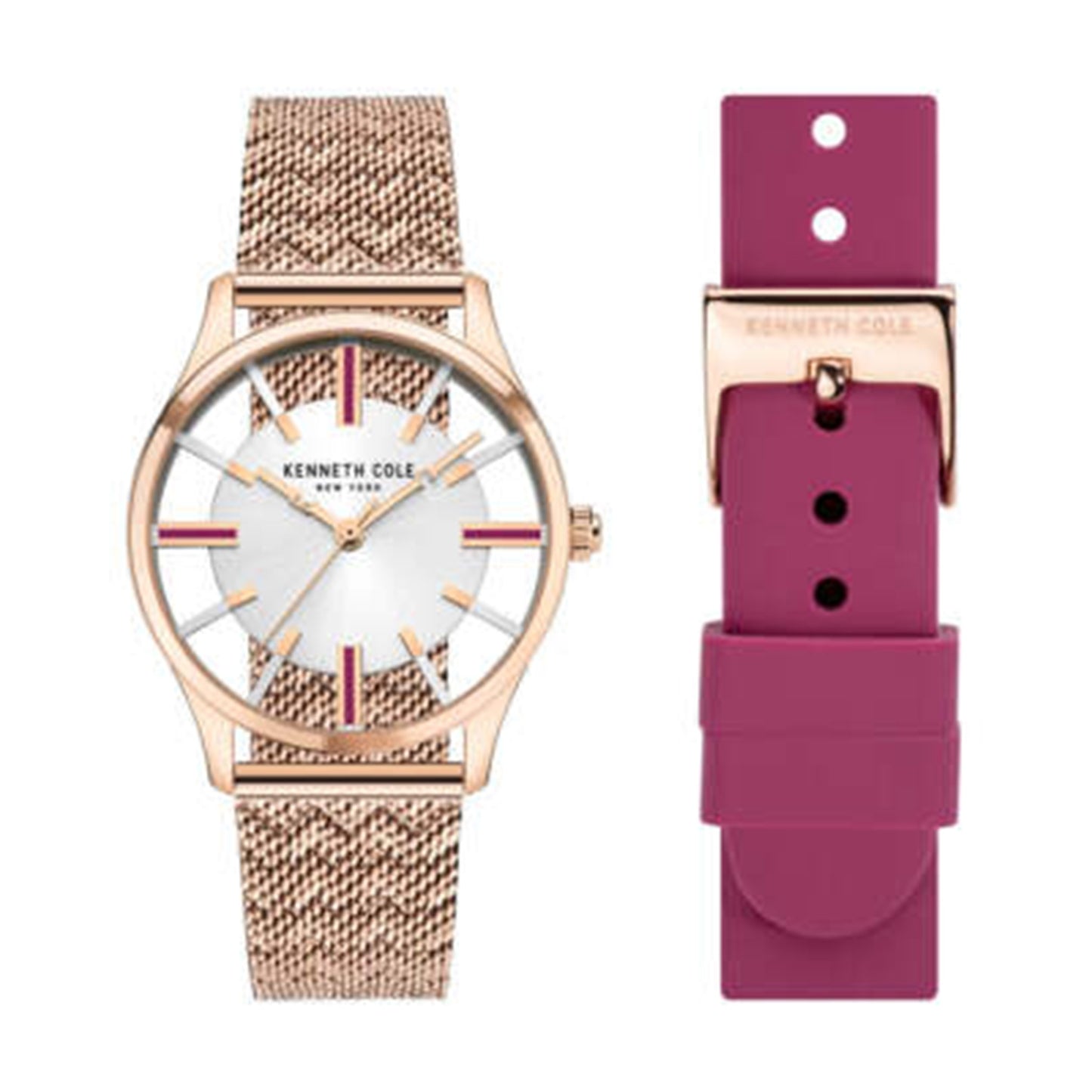 Kenneth Cole Classic Quartz Silver Dial Women's Watch