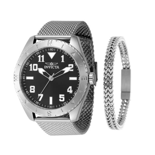 Invicta Specialty Men's Watch - 45mm, Steel With Bracelet Set