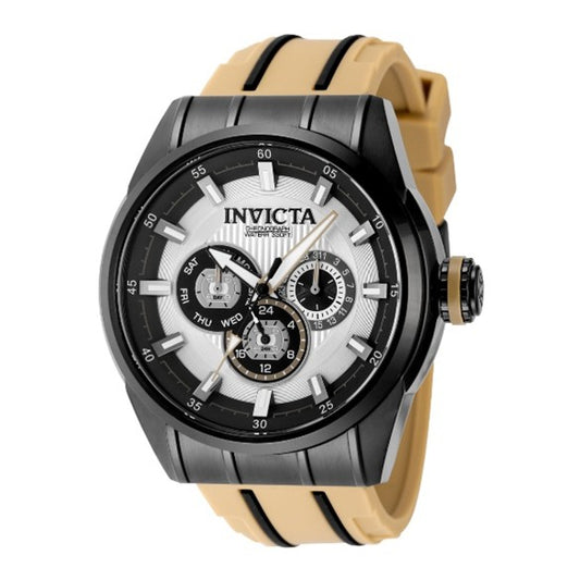 Invicta Speedway Trackline Men's Watch - 48mm, Brown, Black