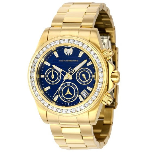TechnoMarine Manta Ray Unisex Watch - 38mm,  Gold