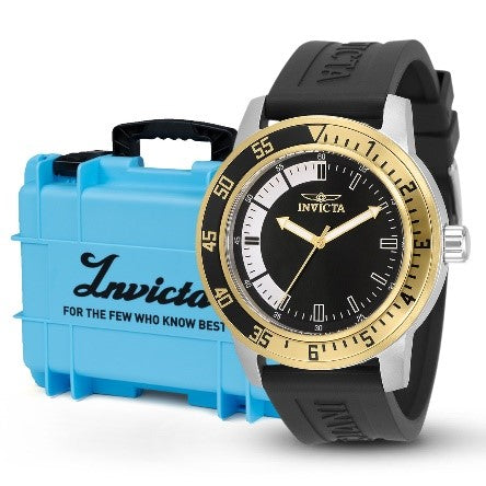 Invicta Specialty White, Black Men's Watch Bundle - 45mm, Blue