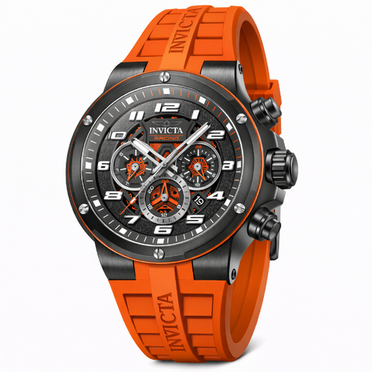 Invicta S1 Rally Stage Grid Men's Watch - 49mm, Orange
