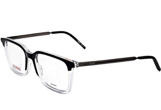 Hugo Boss Men's Black Rectangular Opticals