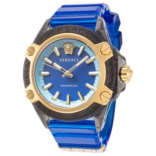 Versace Icon Active Indiglo Unisex Watch-42mm