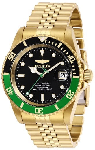 Invicta Pro Diver Automatic Men's Watch - 42mm, Gold