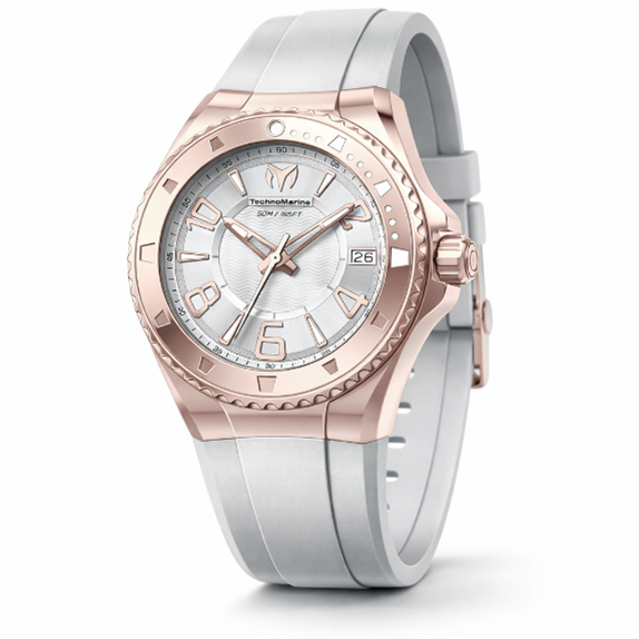 TechnoMarine Lusso Mare Men's Watch - 44mm, White