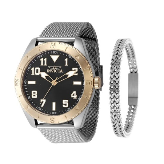 Invicta Specialty Men's Watch - 45mm, Steel With Bracelet Set