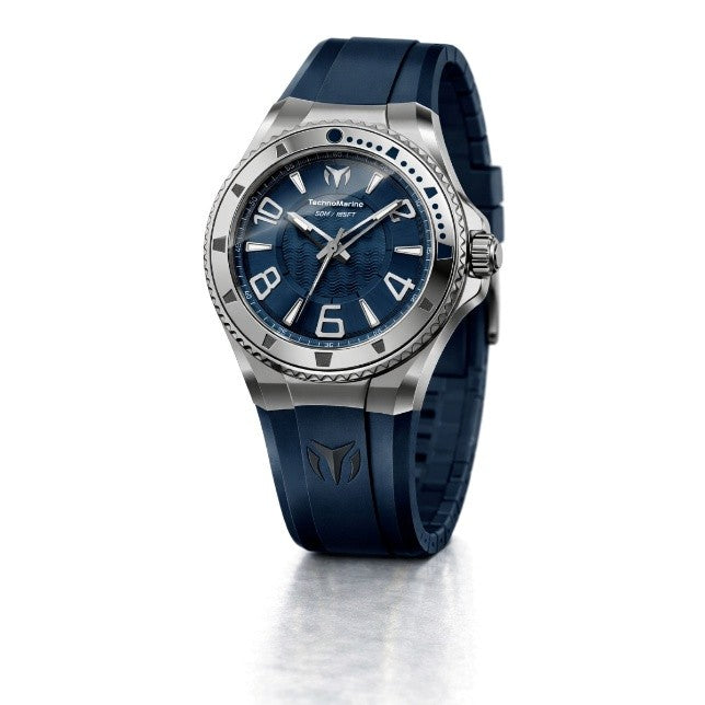 TechnoMarine Lusso Mare Men's Watch - 44mm, Dark Blue