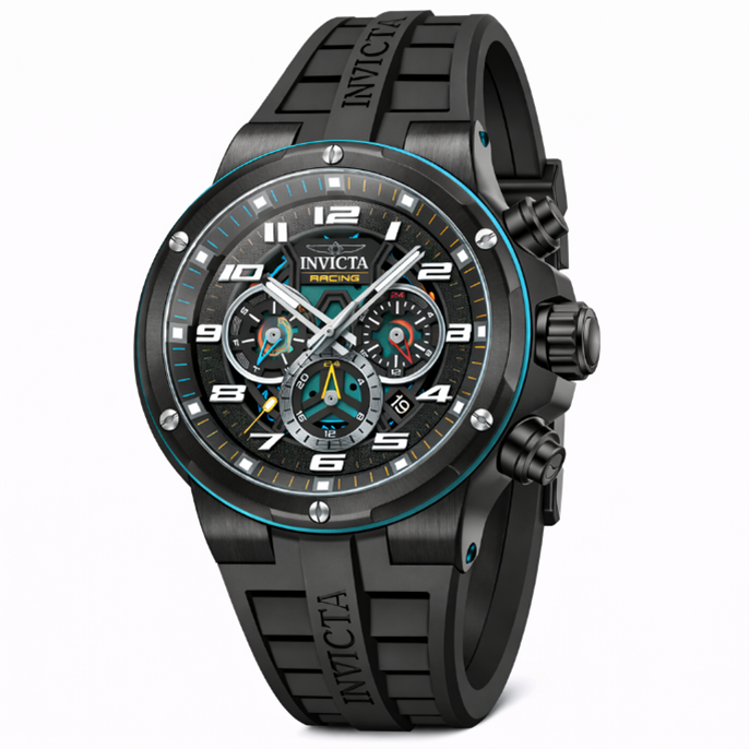 Invicta S1 Rally Stage Grid Men's Watch - 49mm, Black