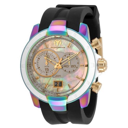 TechnoMarine UF6 Swiss Ronda 5020.B Caliber Men's Watch - 45mm, Black