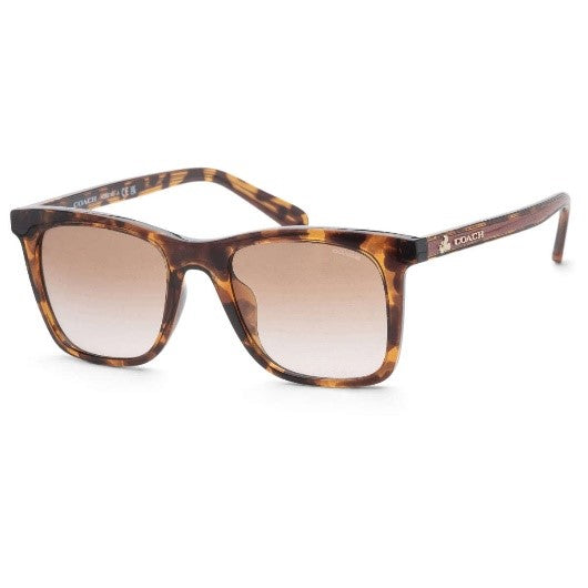 COACH WOMEN'S BROWN SQUARE SUNGLASSES