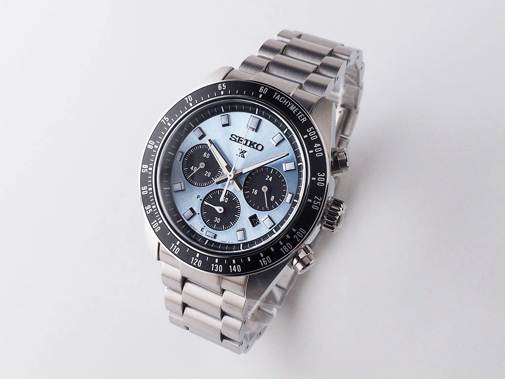 seiko20: Seiko Solar Quartz Chronograph Prospex  Speedtimer SBDL109 Mens Watch 41.4mm
