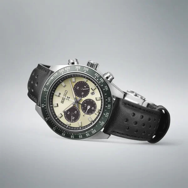 seiko23: Seiko Solar Quartz Chronograph Prospex Speedtimer SBDL115 Mens Watch 41.4mm