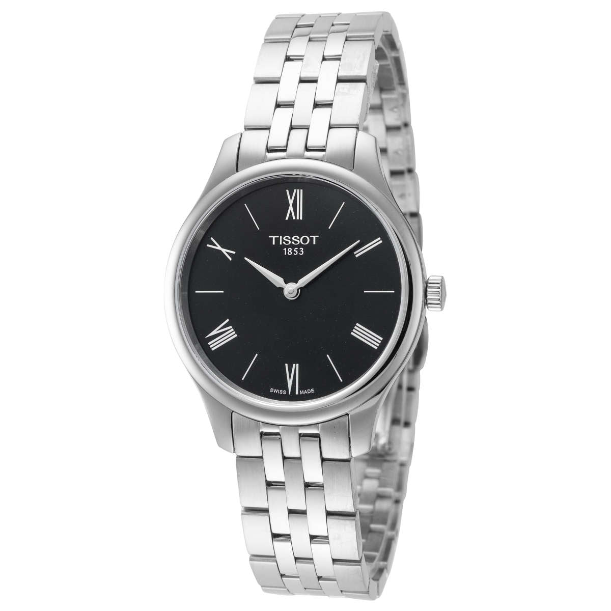 Tissot T-Classic Quartz Black Dial Women's Watch