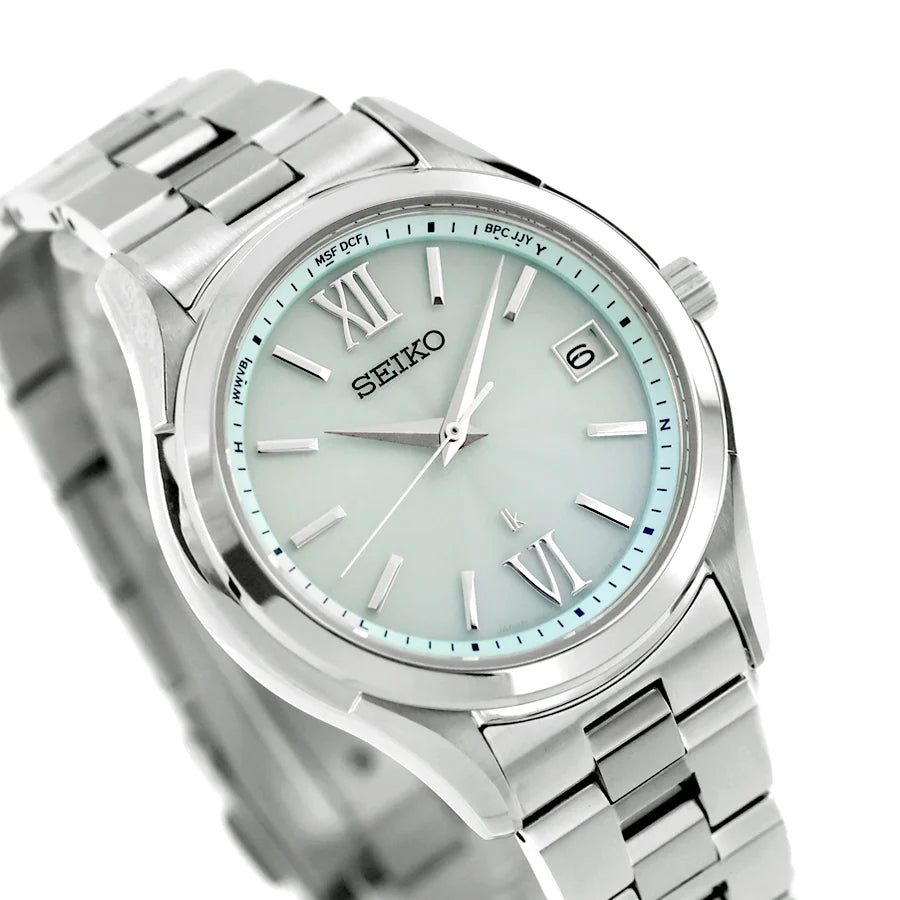 seiko94: Seiko Solar Quartz Lukia Essential Collection Limited edition HEC001J Mens Watch 37mm