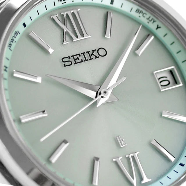 seiko94: Seiko Solar Quartz Lukia Essential Collection Limited edition HEC001J Mens Watch 37mm