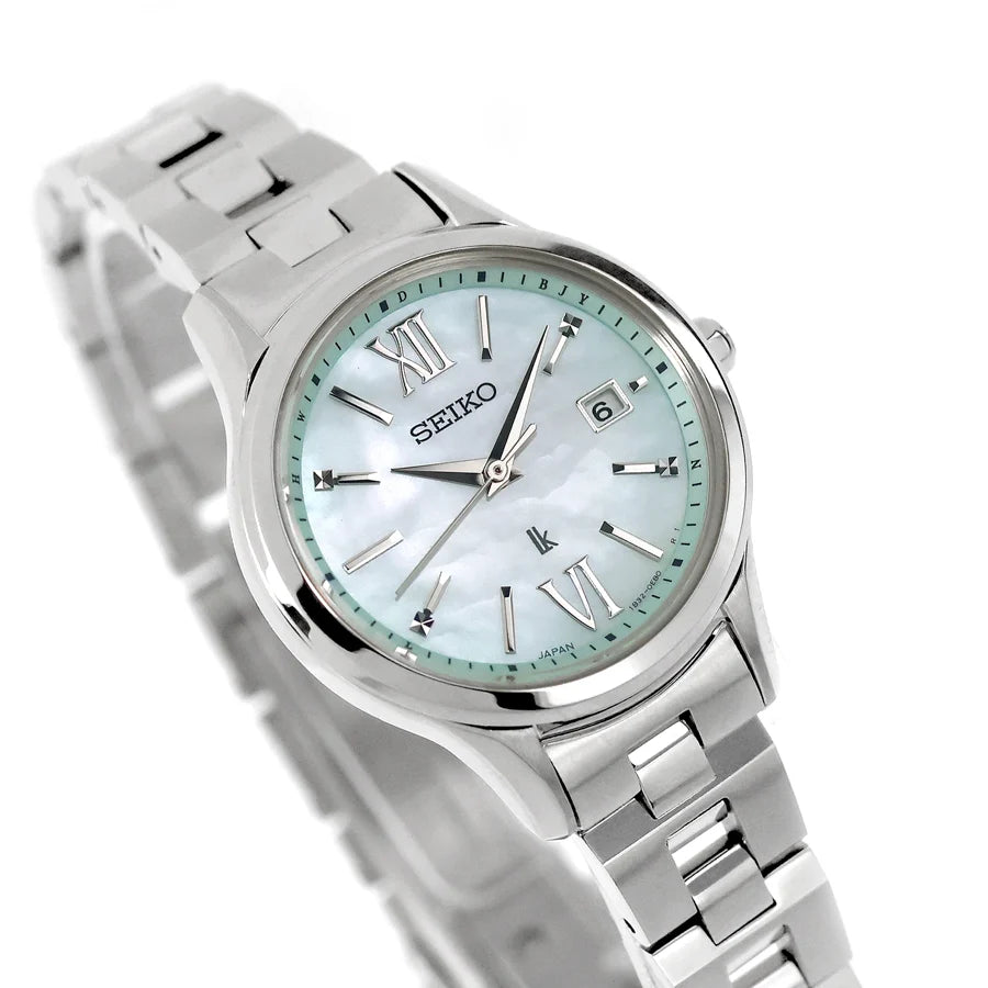 seiko107: Seiko Solar Quartz Lukia Essential Collection Limited edition HEE001J Womens Watch 27.5mm