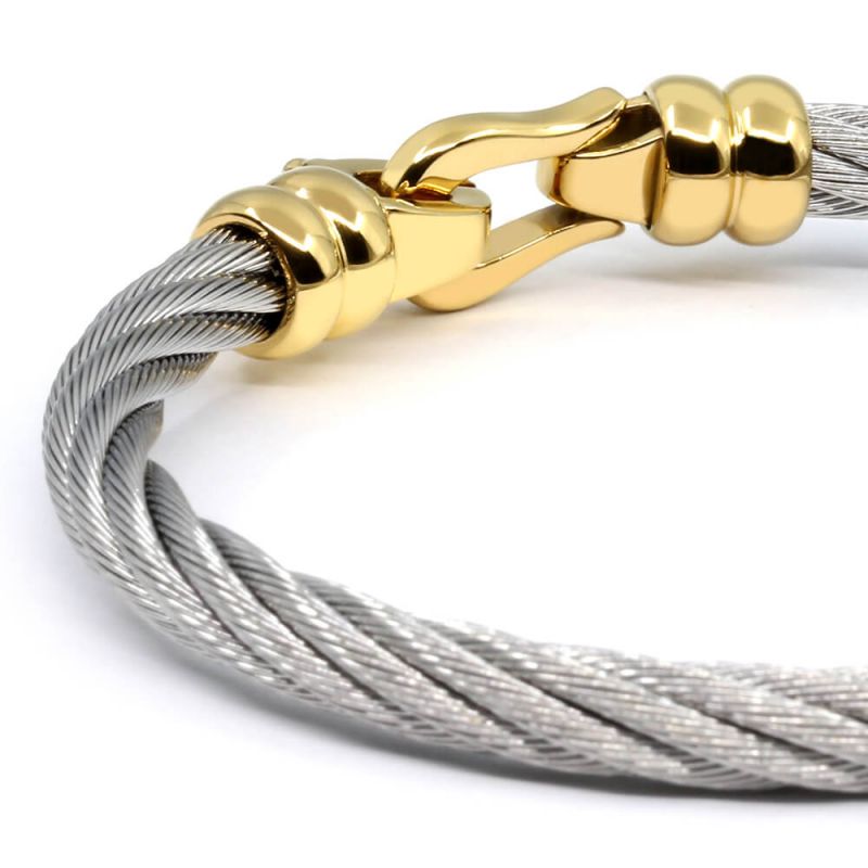 CHARRIOL Stainless Steel Yellow Gold, Size M