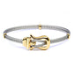 CHARRIOL Steel Cable Yellow Gold Pvd Bracelet, Size M