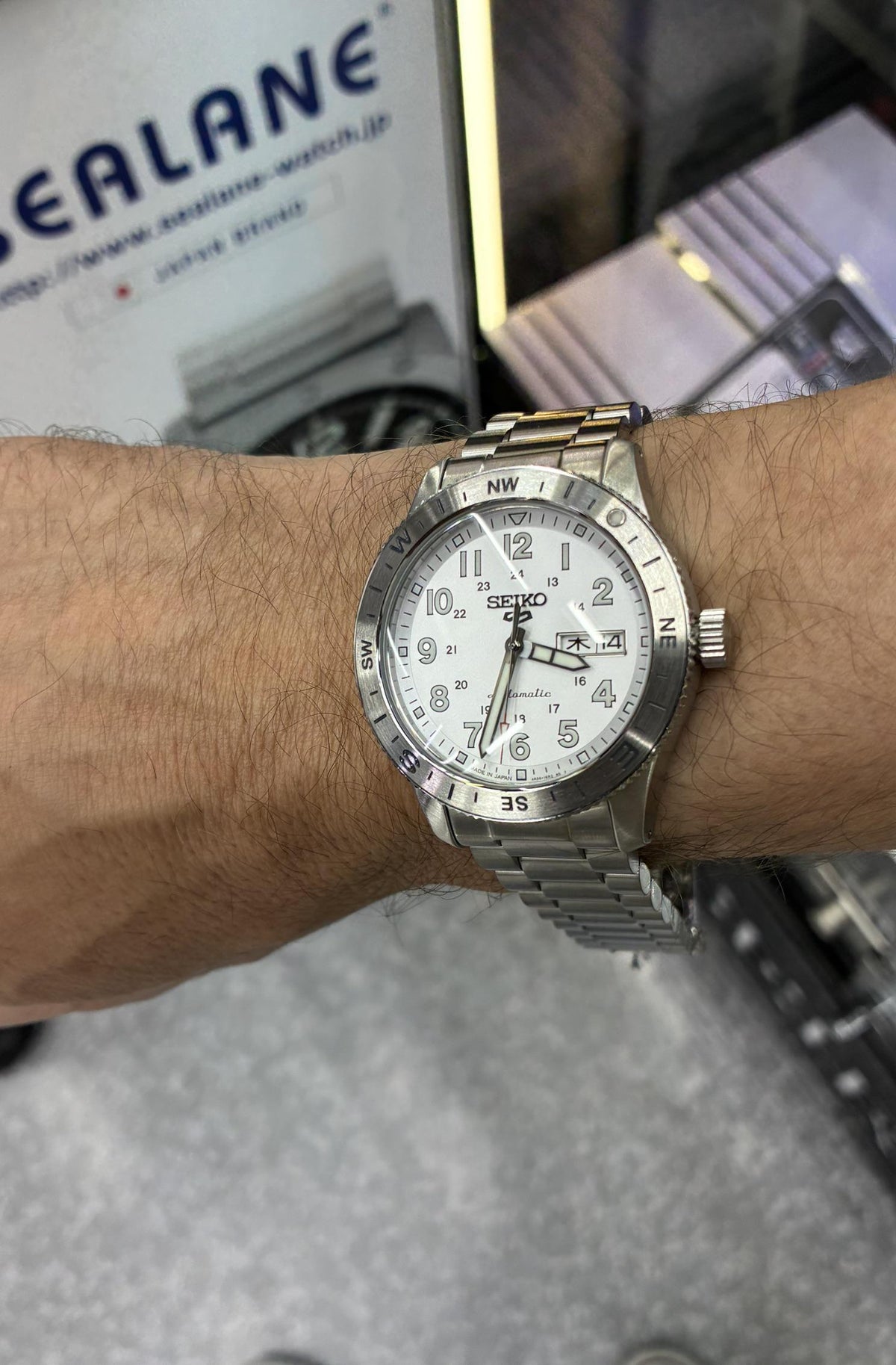 seiko75: Seiko5 Automatic Sports Field Series HDB007J Mens Watch 41mm