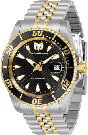 TECHNOMARINE  Sea Automatic Black Dial Men's Watch