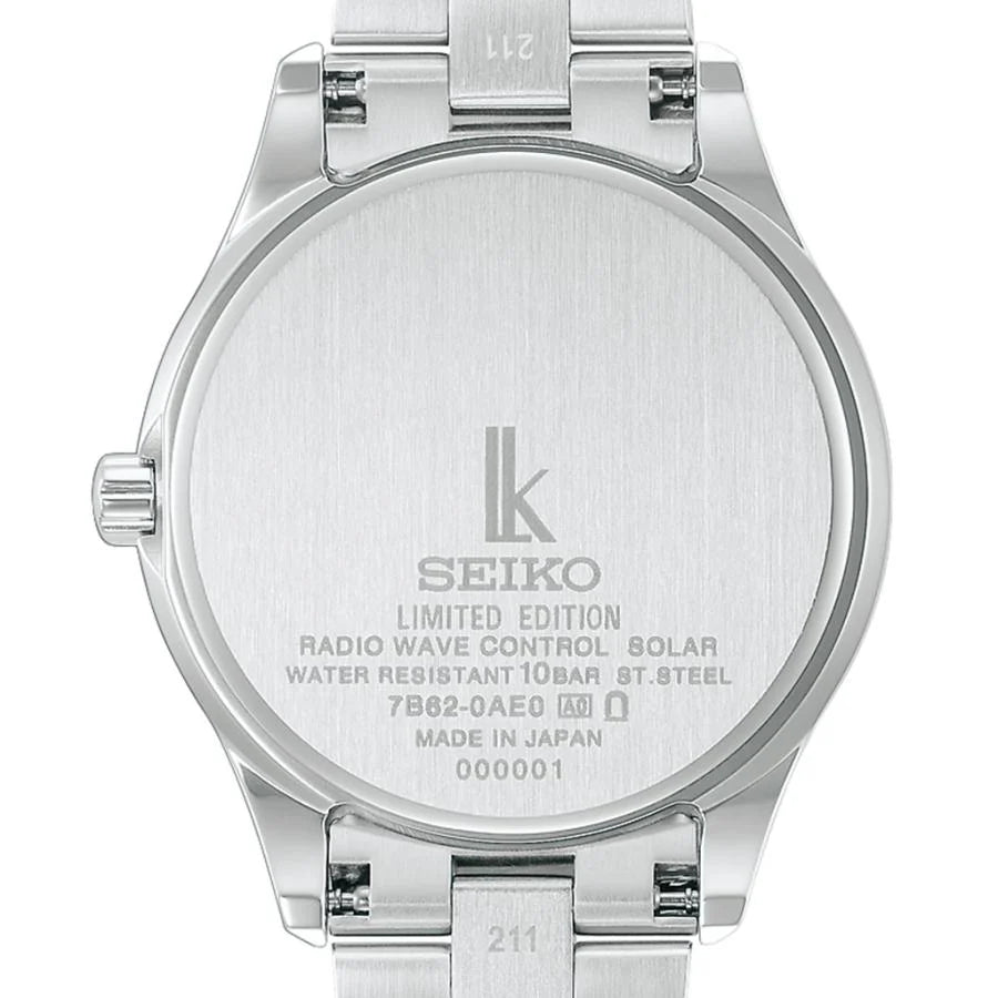 seiko94: Seiko Solar Quartz Lukia Essential Collection Limited edition HEC001J Mens Watch 37mm