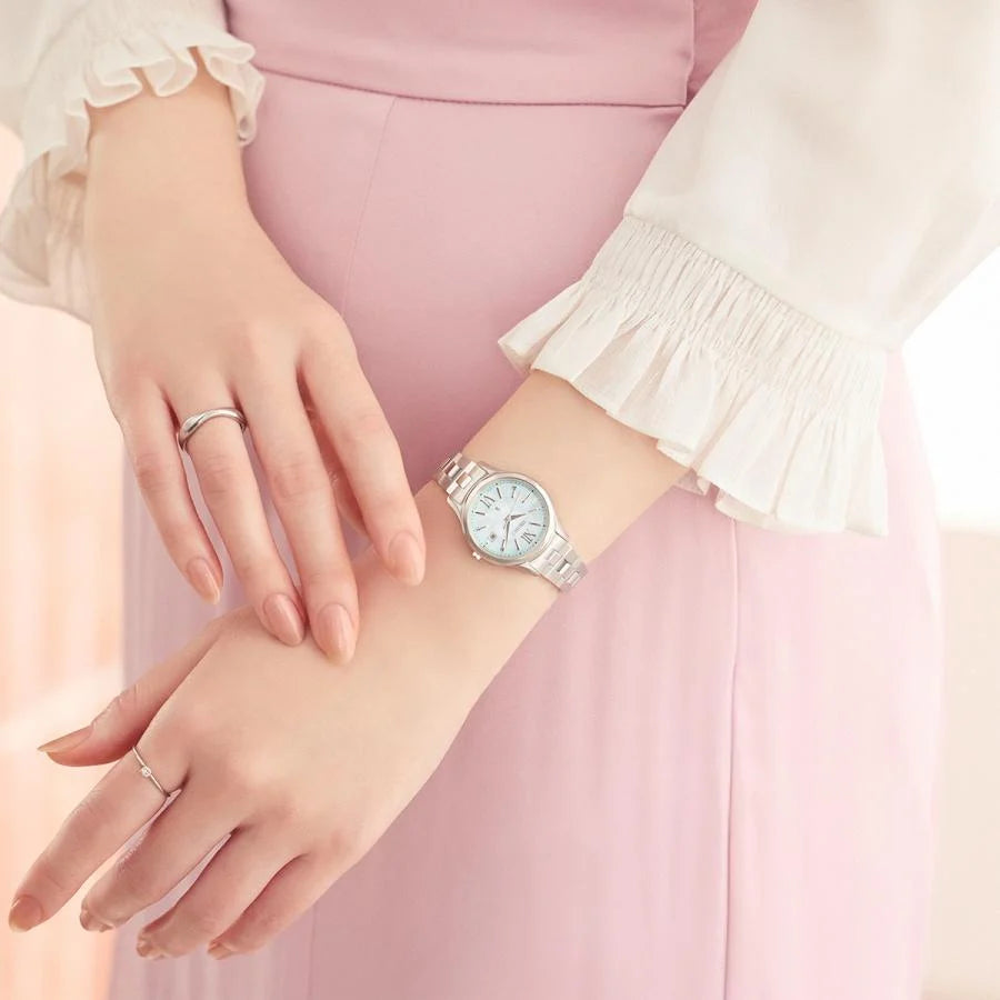seiko107: Seiko Solar Quartz Lukia Essential Collection Limited edition HEE001J Womens Watch 27.5mm