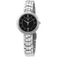 TISSOT Black Dial Ladies Stainless Steel Watch,30mm