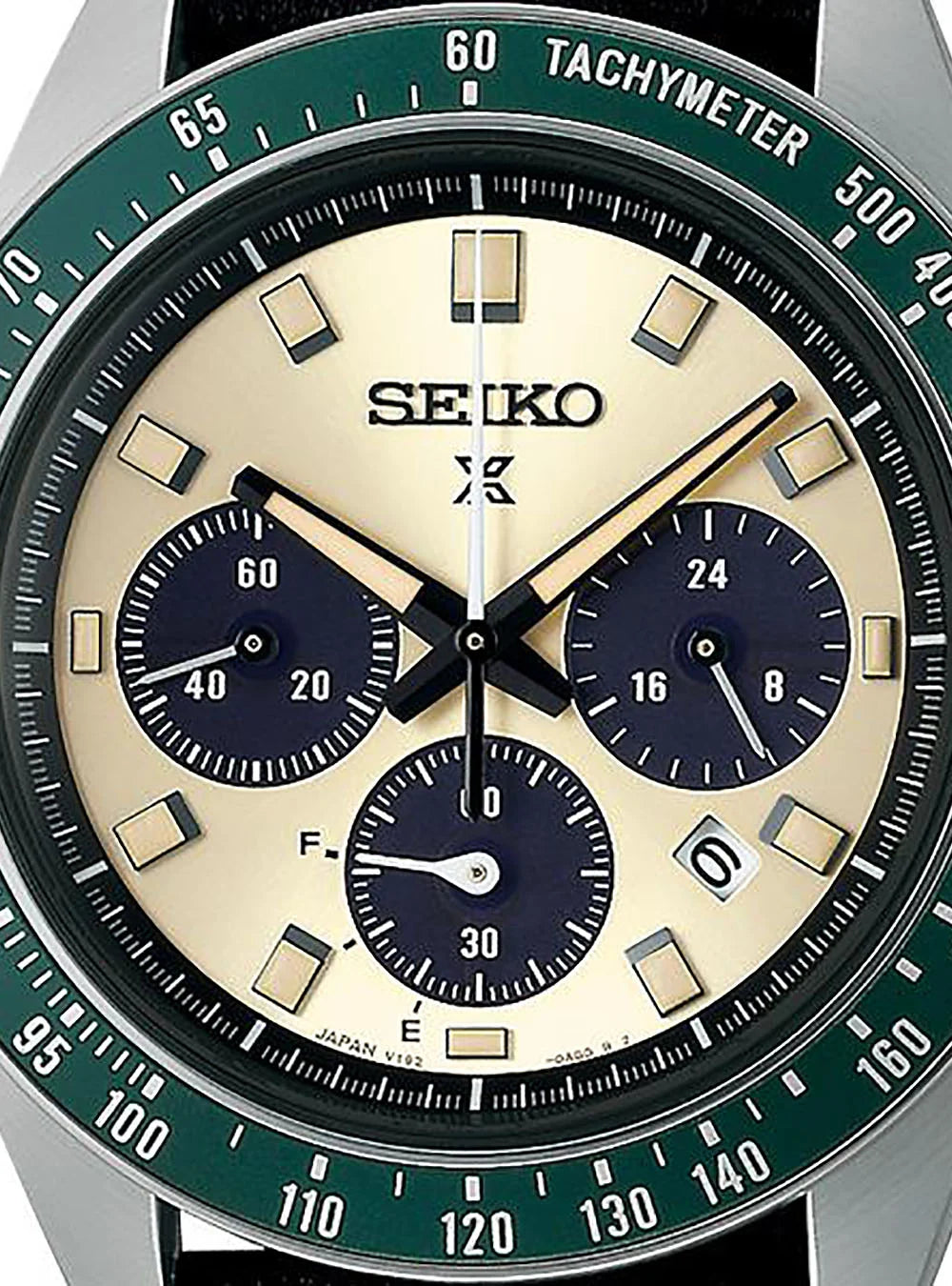 seiko23: Seiko Solar Quartz Chronograph Prospex Speedtimer SBDL115 Mens Watch 41.4mm